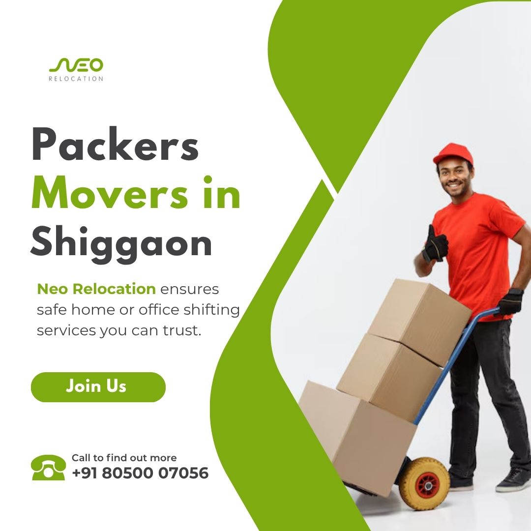 Packers and Movers in Shiggaon